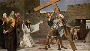 Jésus accepte sa croix